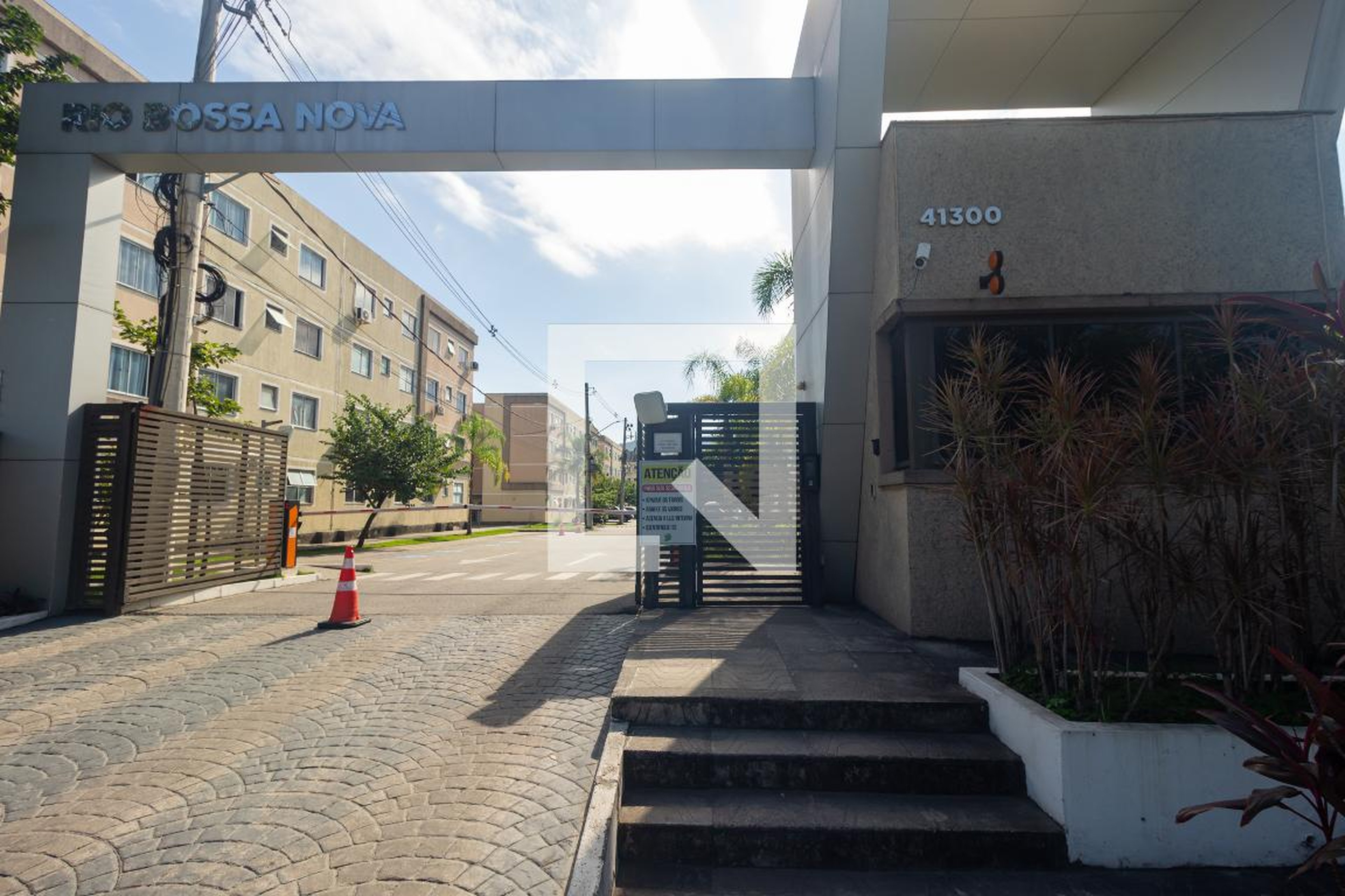 Fachada do condomínio Residencial Rio Bossa Nova