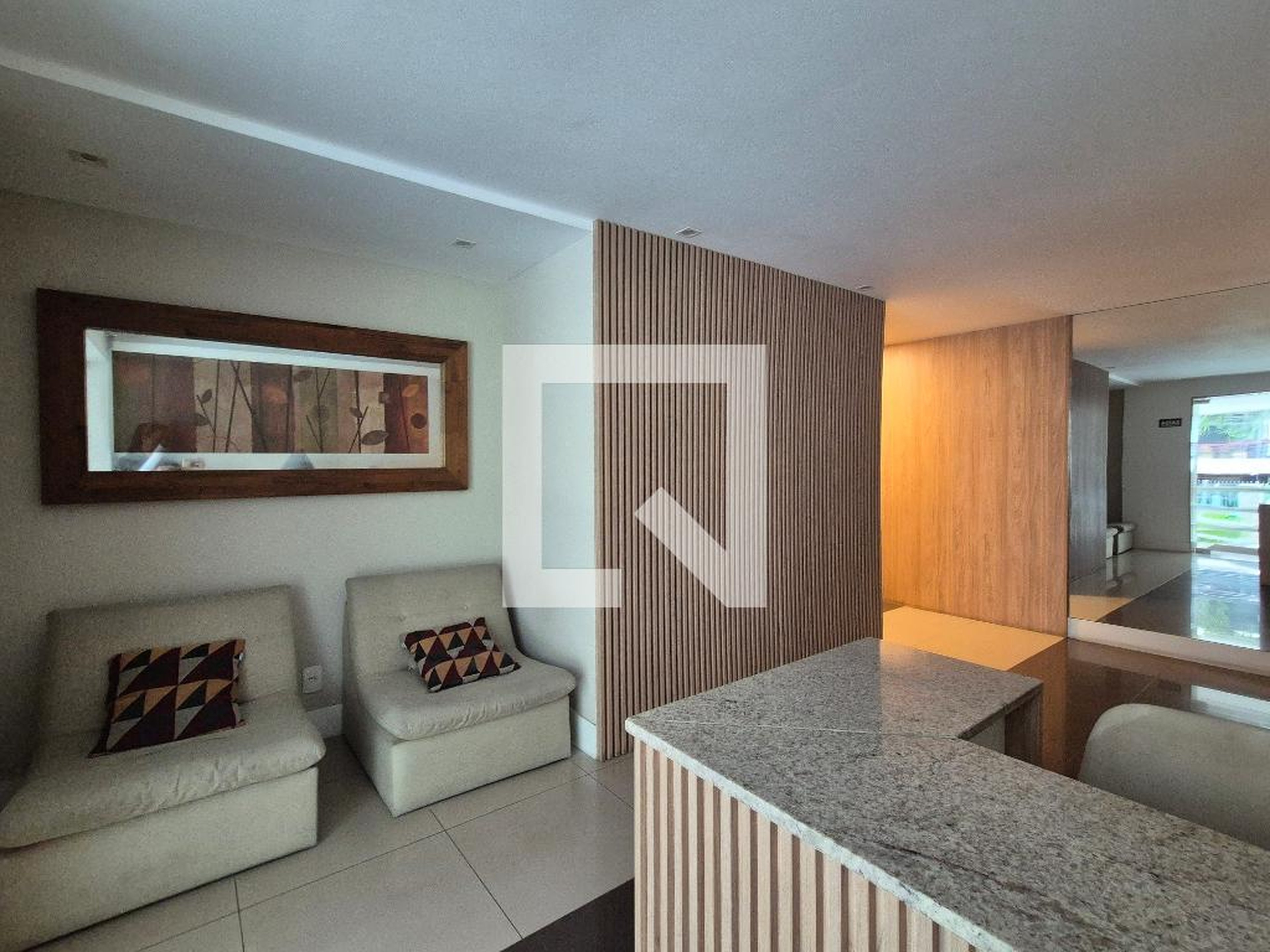 Hall de entrada Condomínio em Rua Antônio de Magalhães, 140