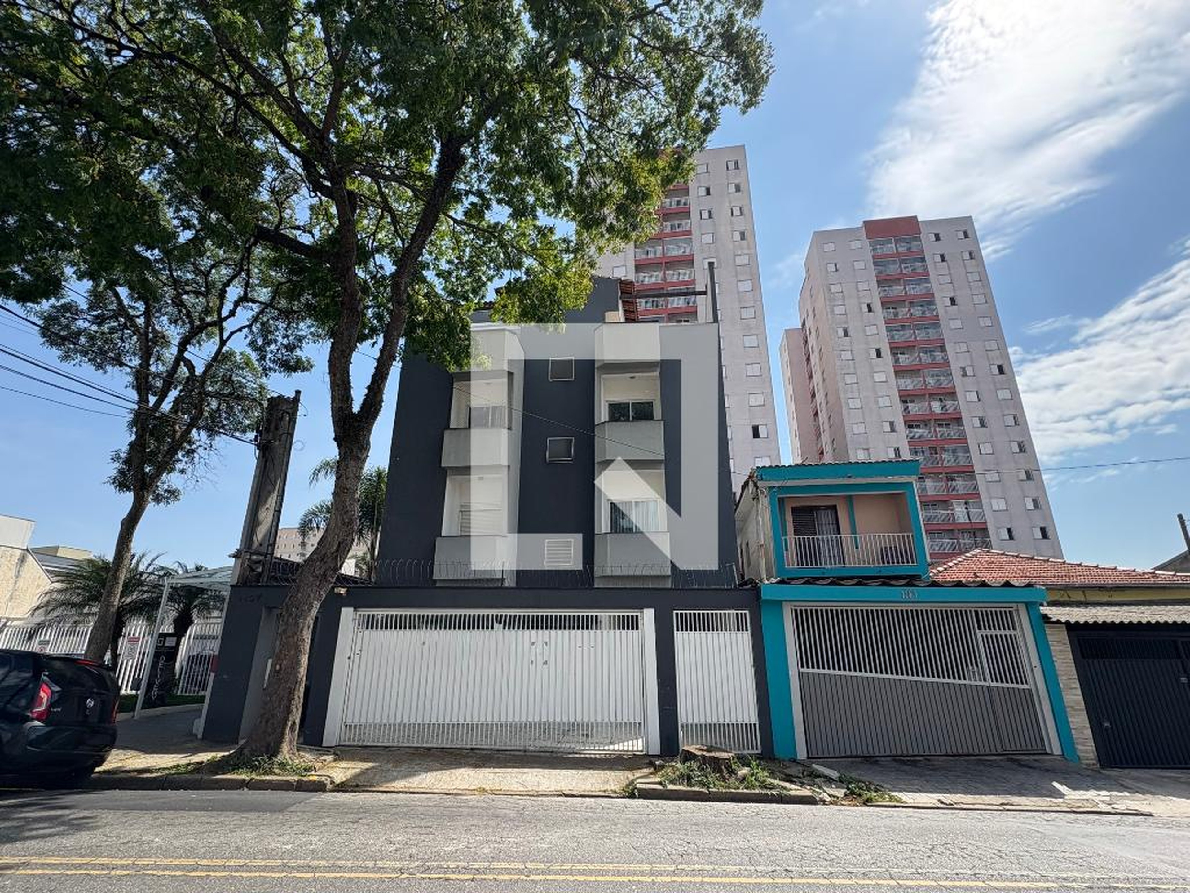 Fachada Condomínio em Avenida Pedro Américo, 1137