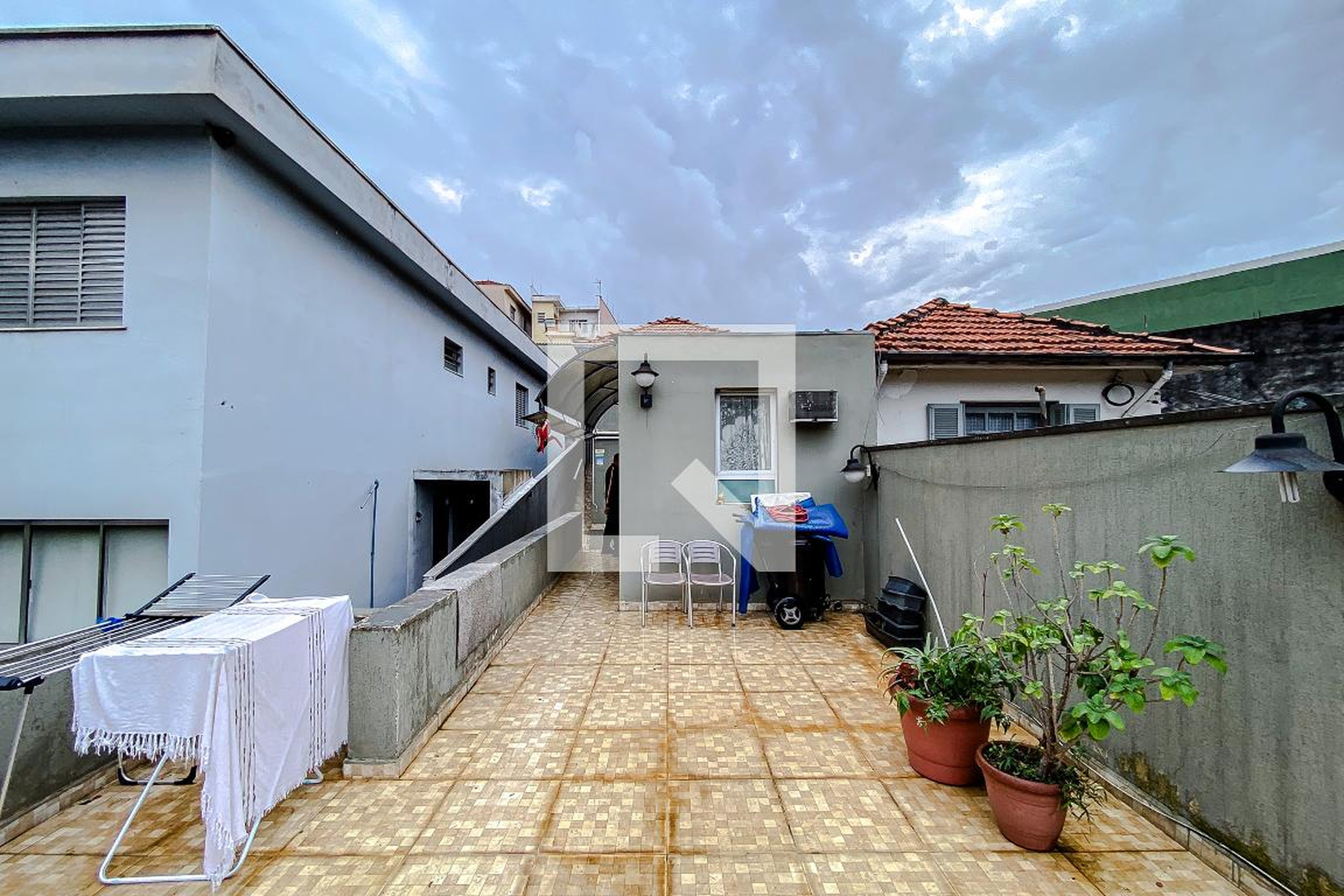 Área externa Condomínio em Rua Fausto Cleva, 149