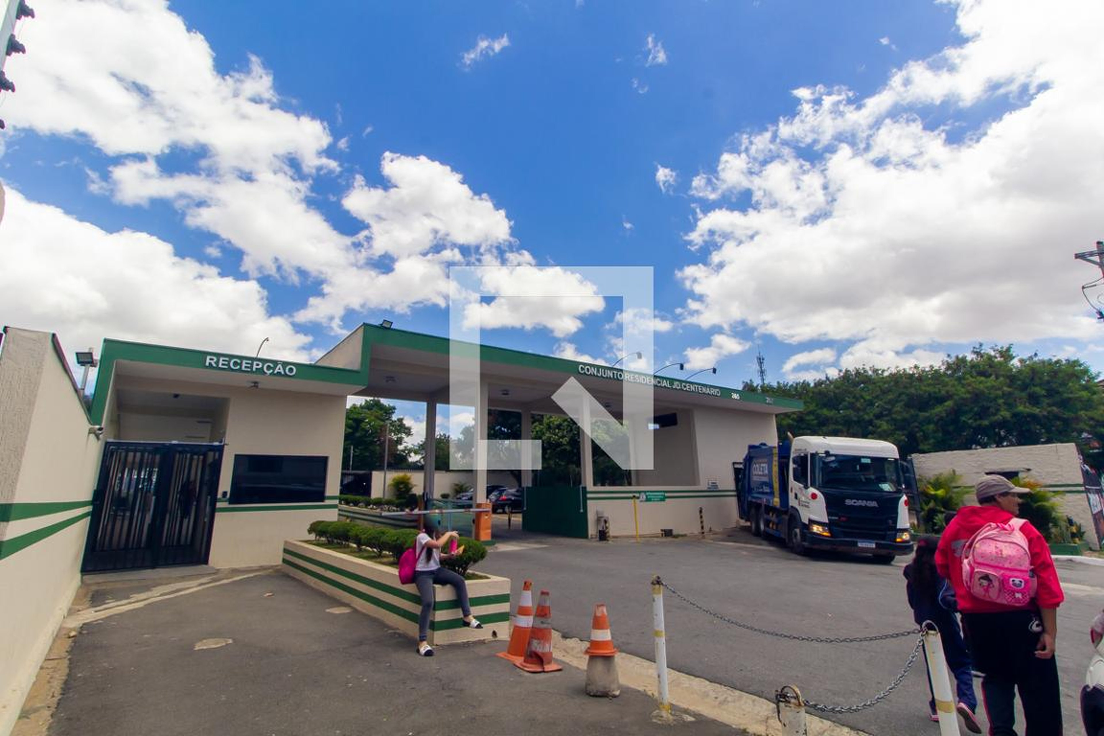 Fachada Condomínio Conjunto Residencial Jardim Centenário