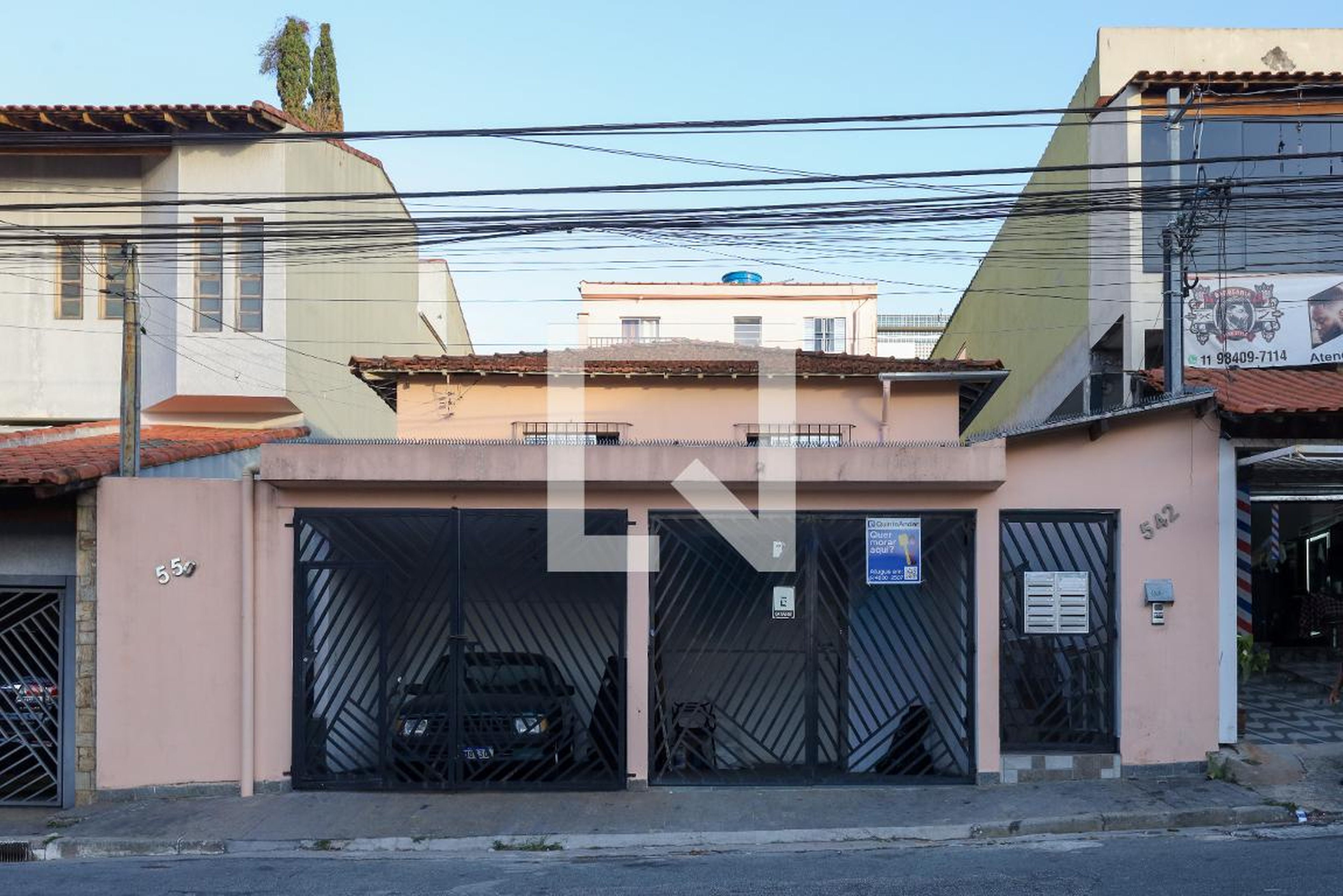 Fachada Condomínio em Rua Baixada Santista, 542