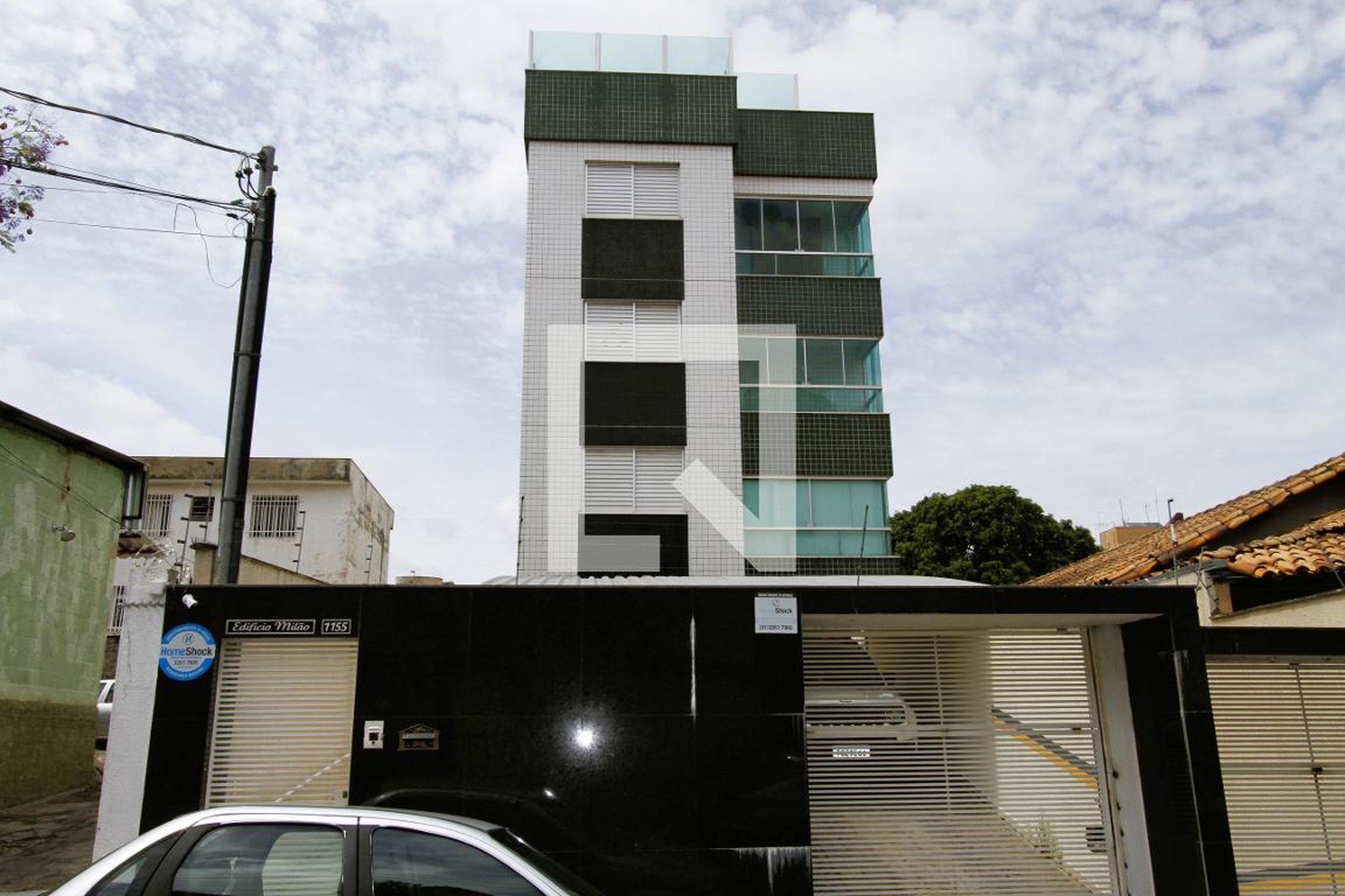 Fachada Condomínio em Rua Itororó, 1155