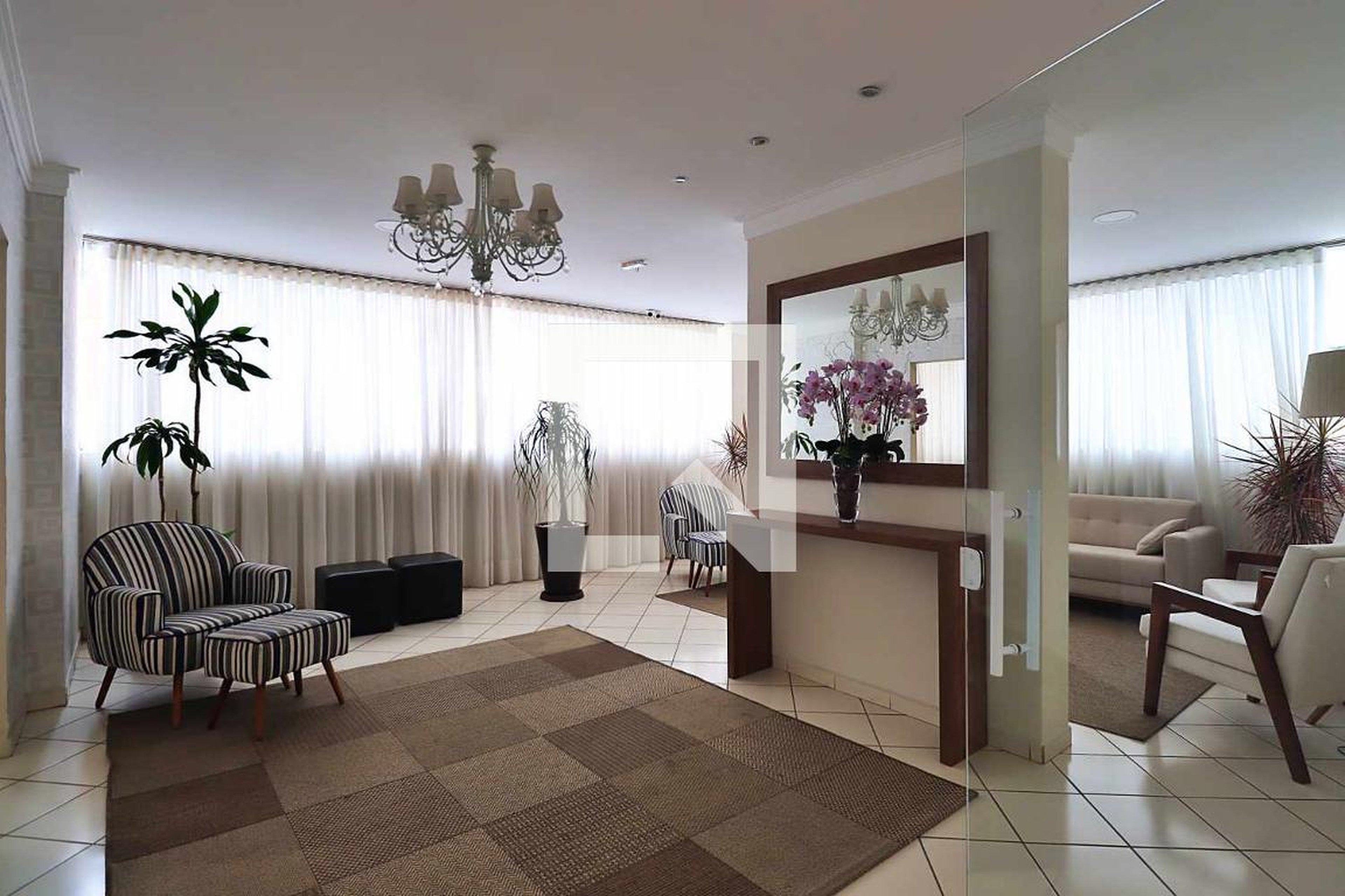 Hall de entrada - Residencial Capuchinhos