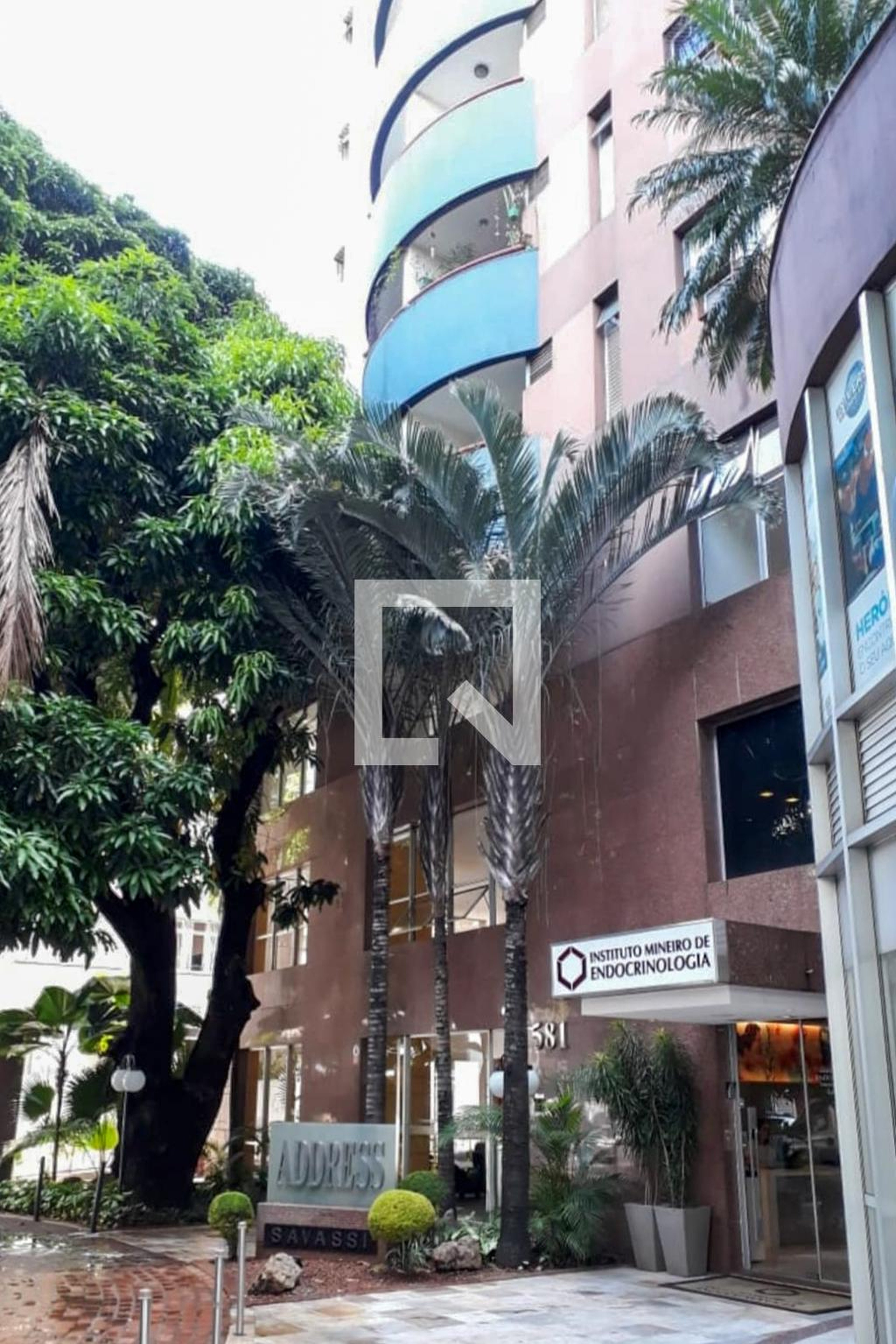 Fachada Condomínio Address Savassi Executive e Residence