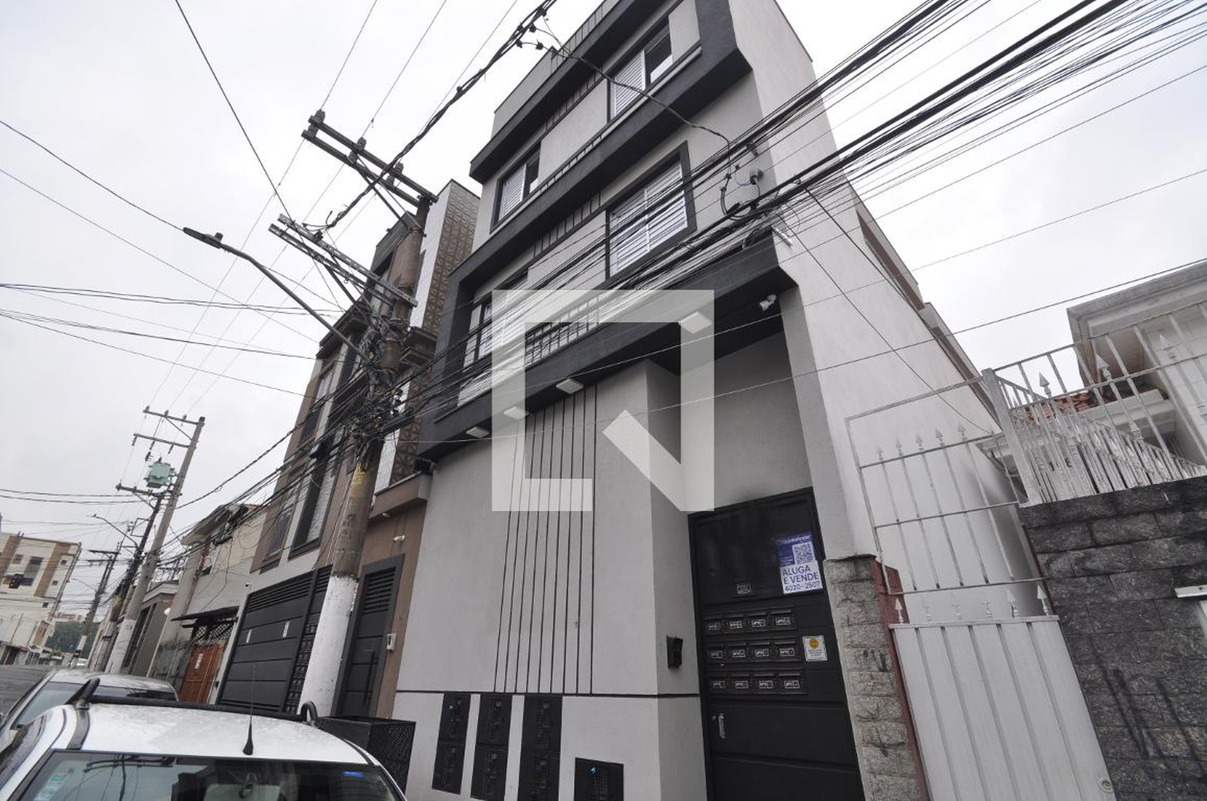 Fachada Condomínio em Rua Ítala, 172