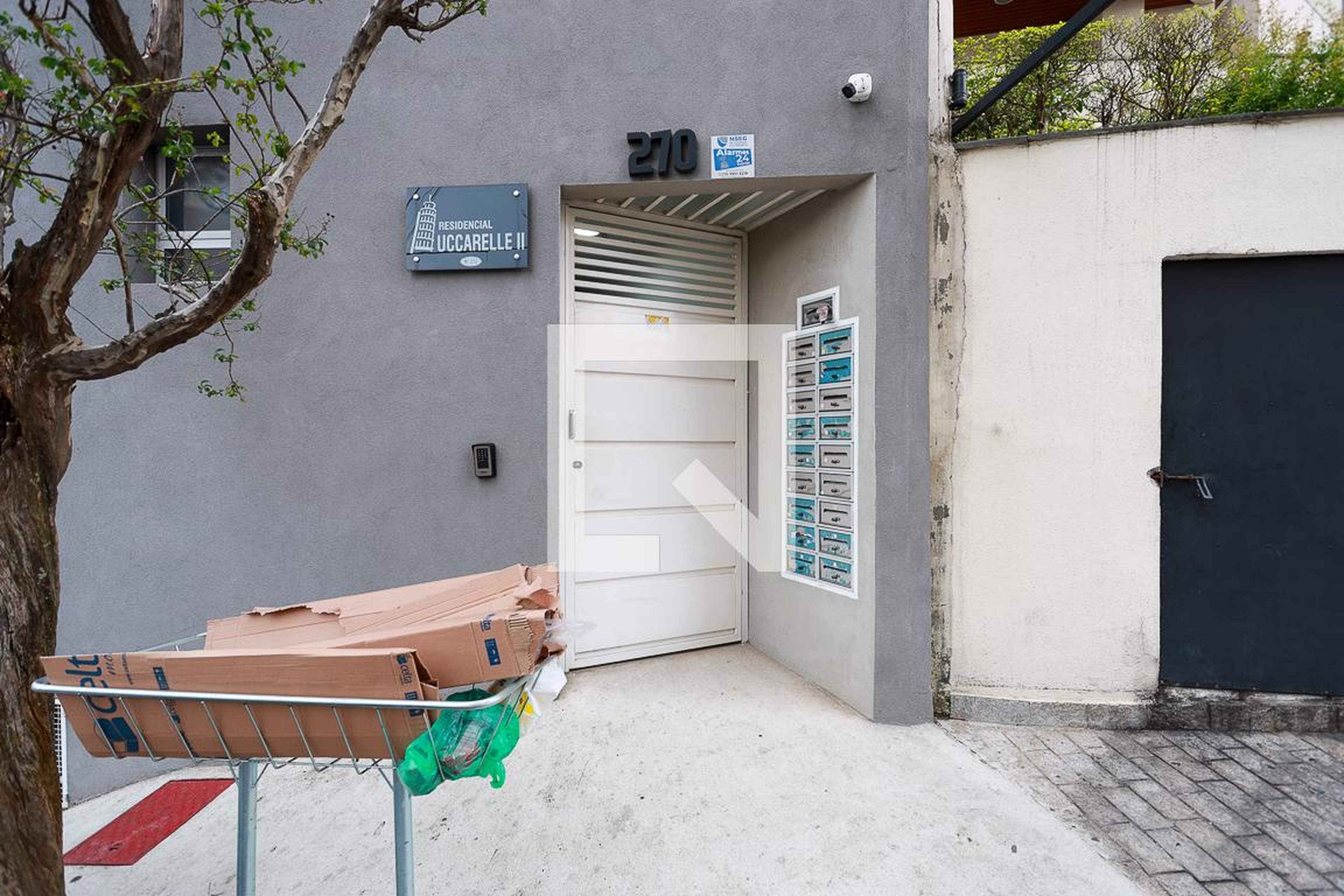 Fachada do condomínio Residencial Luccarelle II