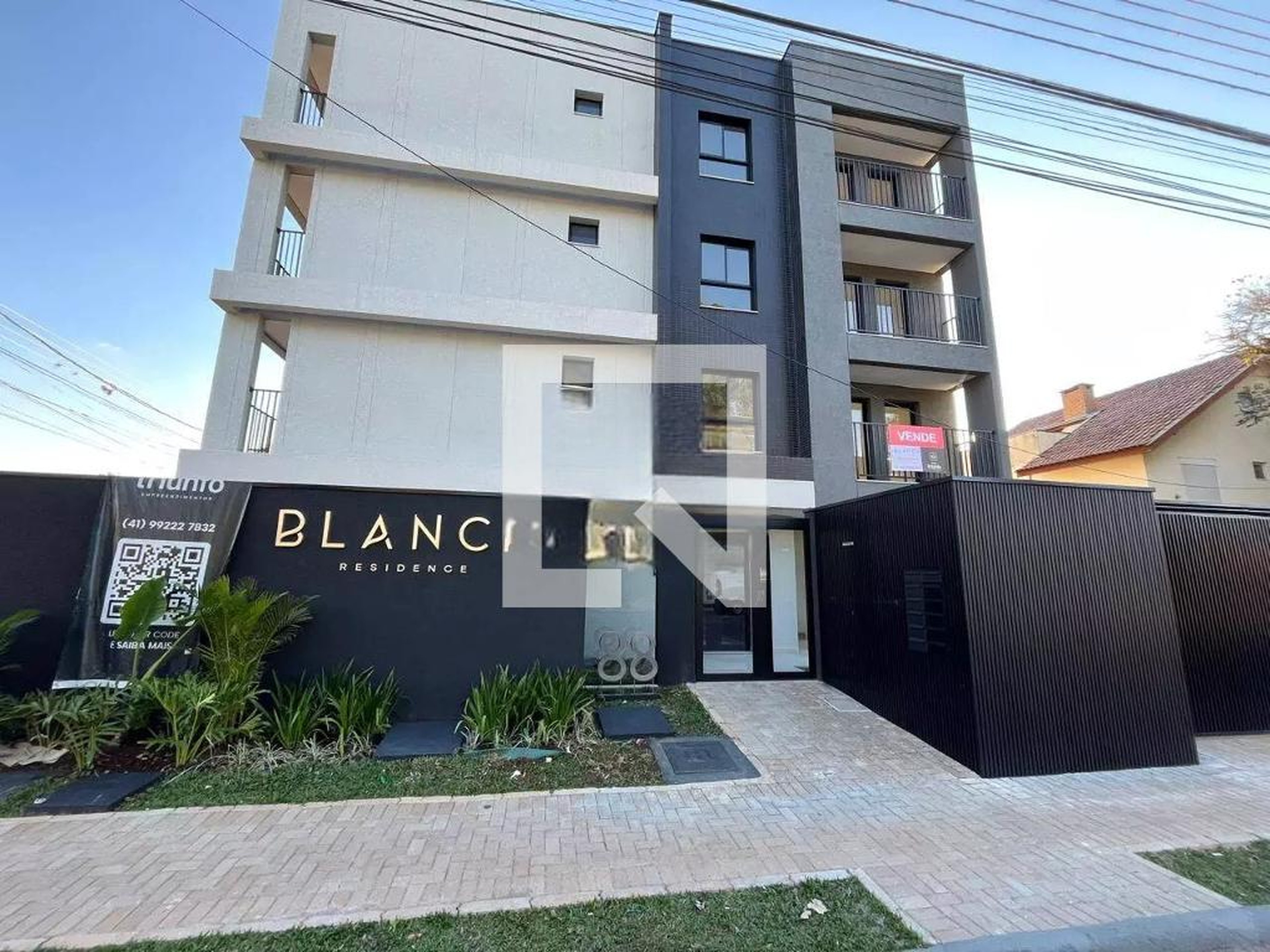 Fachada Condomínio em Rua Caetano Marchesini, 1260