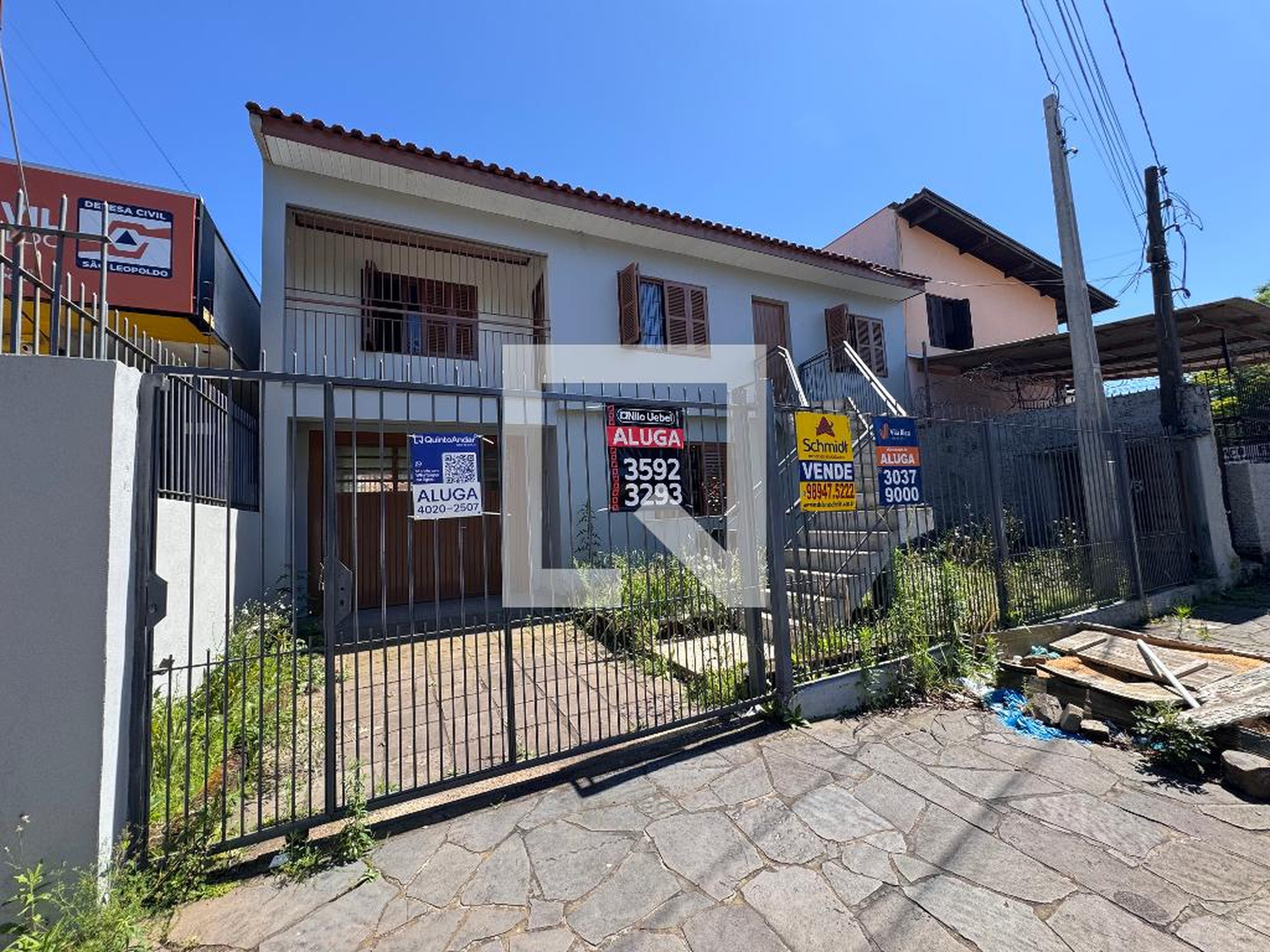 Fachada Condomínio em Rua Adão Hoefel, 59