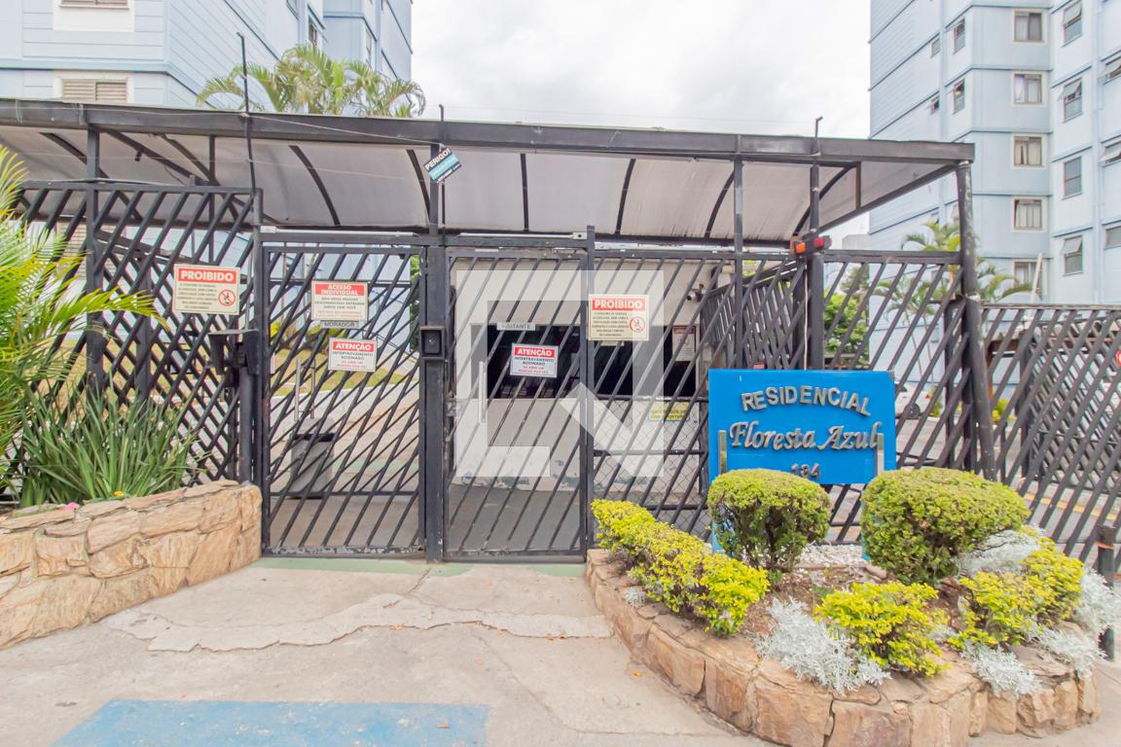 Fachada Condomínio Floresta Azul
