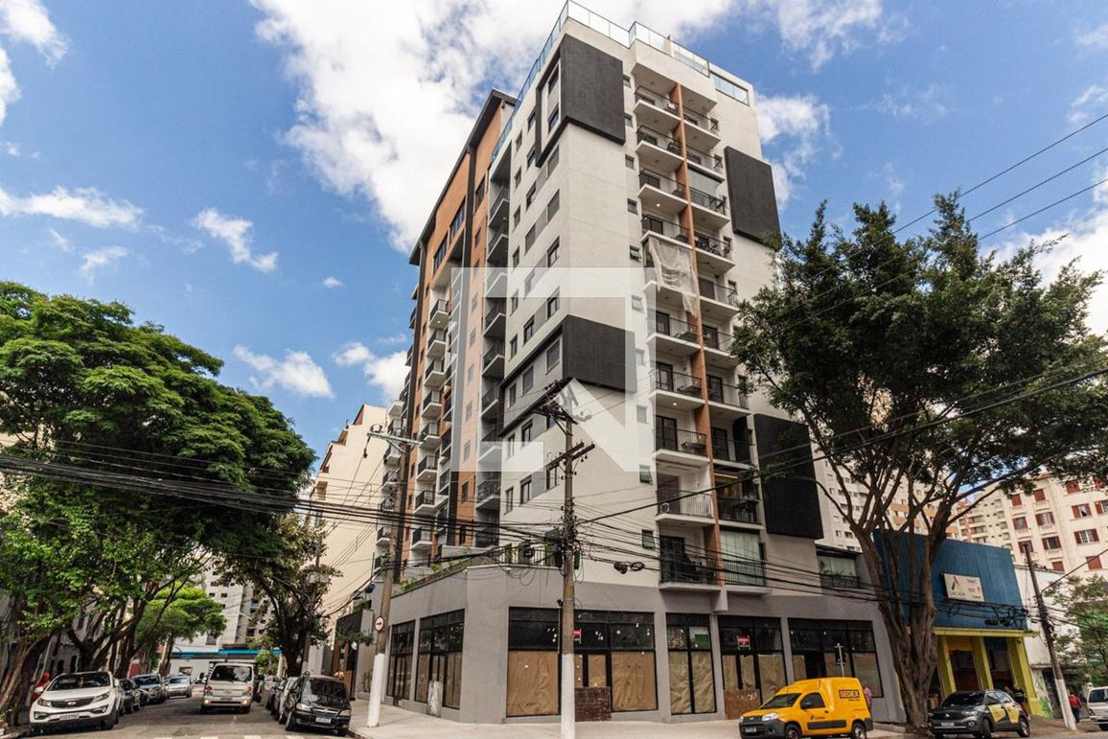 Fachada Condomínio em Alameda Barão de Limeira, 823