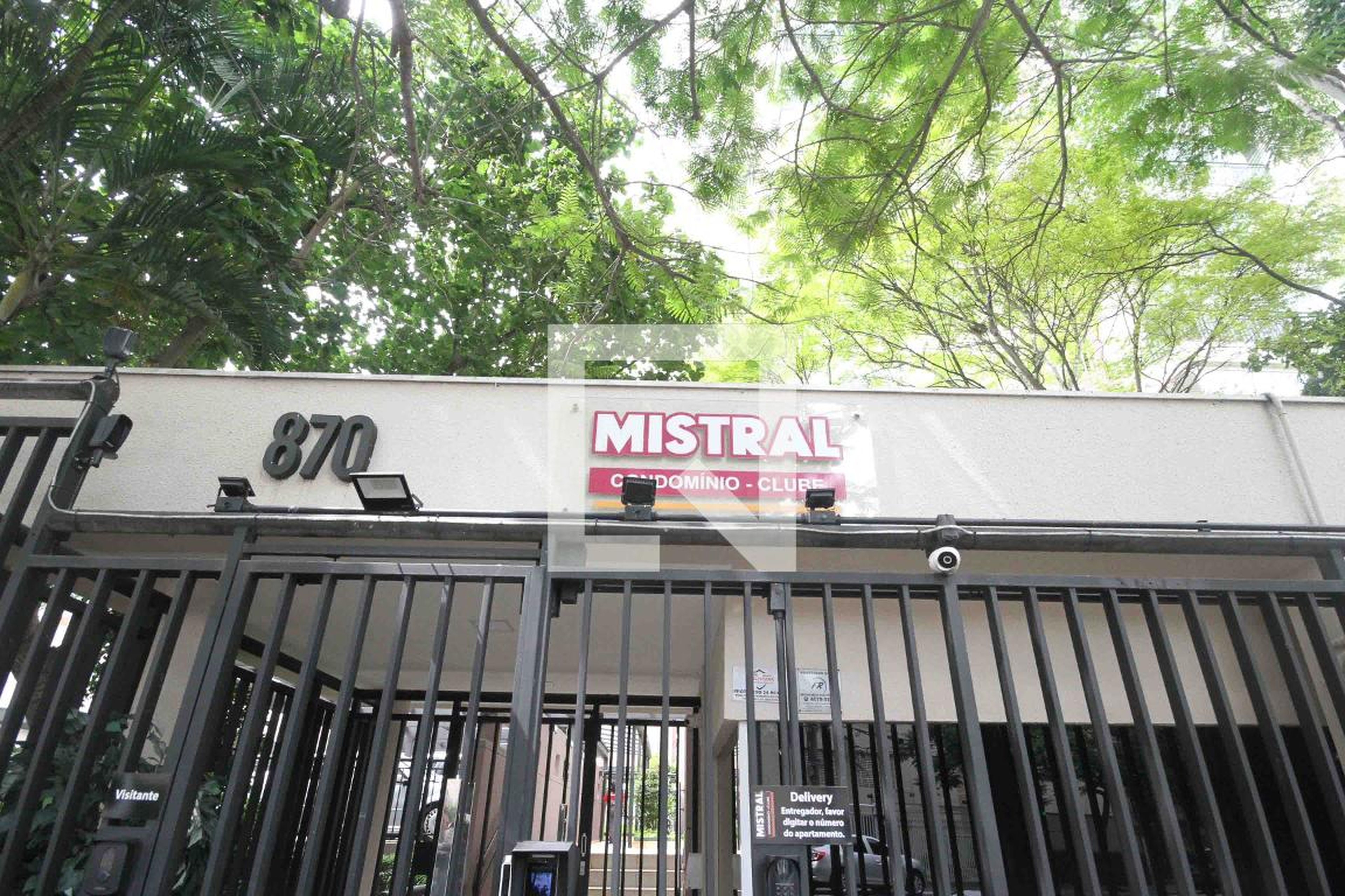 Fachada Condomínio Mistral Clube