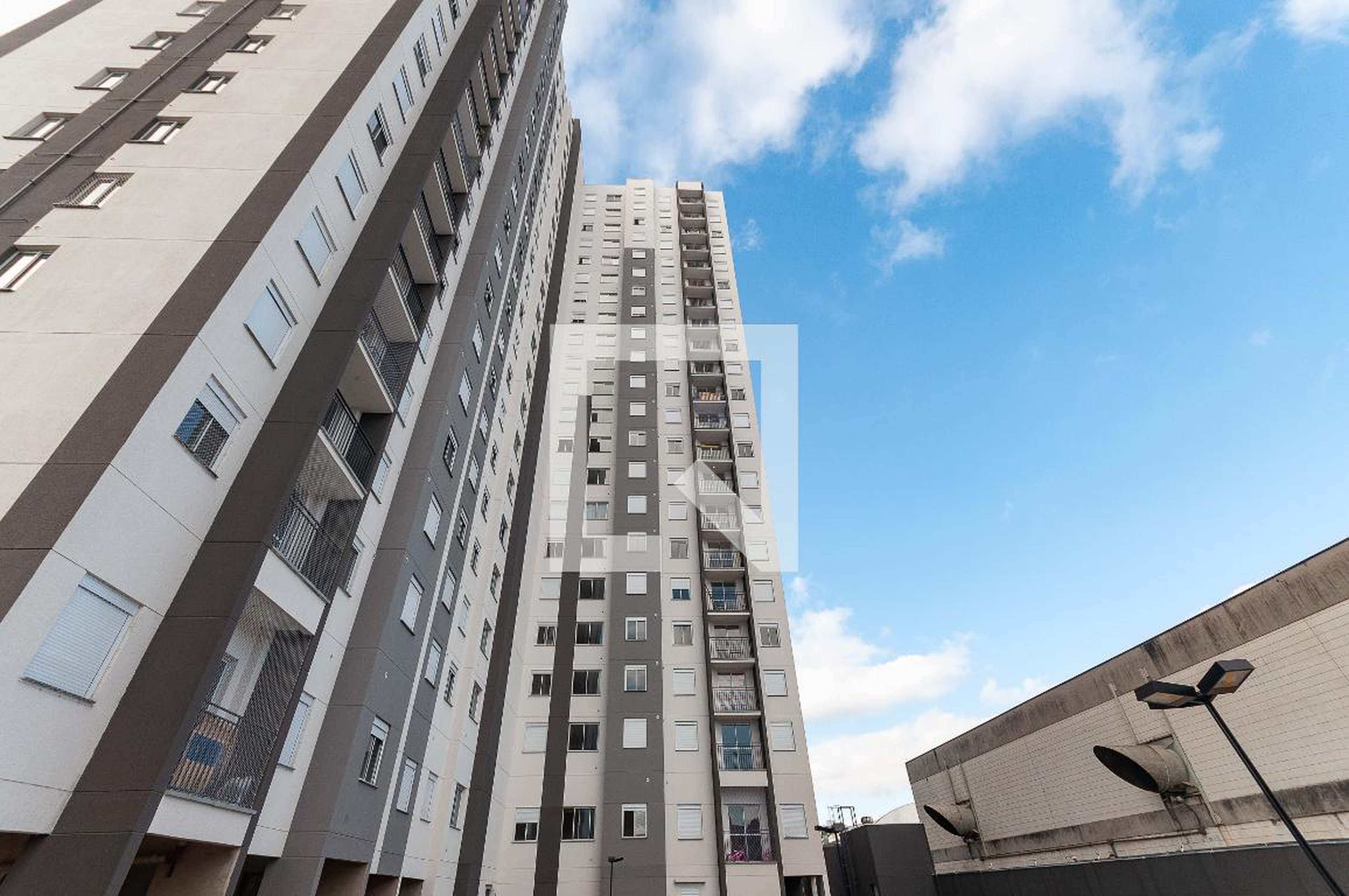 Fachada Condomínio Vivaz Estação Santa Marina