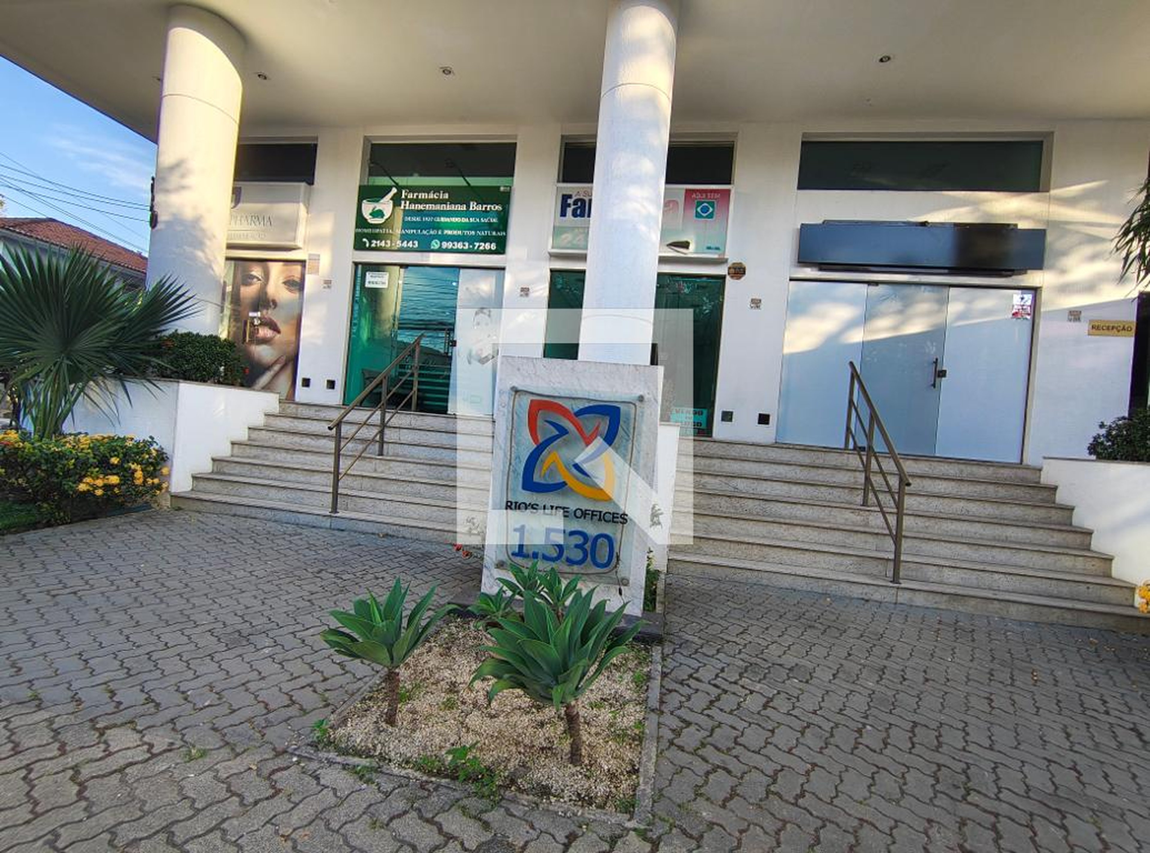 Fachada Condomínio Rio`S Life Offices