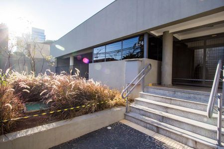 Entrada do Condomínio de apartamento à venda com 1 quarto, 36m² em Vila Olímpia, São Paulo
