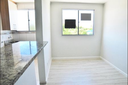 Sala (à esq: cozinha) de apartamento à venda com 2 quartos, 50m² em Jardim Boa Esperanca, Campinas