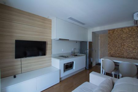 Vista Geral de apartamento para alugar com 1 quarto, 45m² em Vila Olímpia, São Paulo