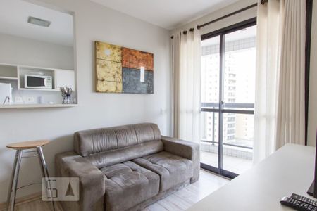 Sala de apartamento para alugar com 1 quarto, 50m² em Itaim Bibi, São Paulo