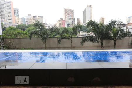 Studio à venda com 40m², 1 quarto e 1 vagaPiscina