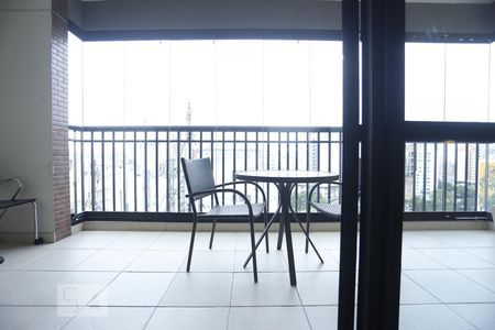Varanda de kitnet/studio para alugar com 1 quarto, 40m² em Bela Vista, São Paulo