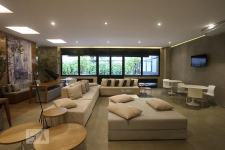 Studio à venda com 40m², 1 quarto e 1 vagaSalão de Festa