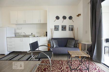 Sala de kitnet/studio para alugar com 1 quarto, 40m² em Bela Vista, São Paulo