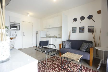 Sala de kitnet/studio para alugar com 1 quarto, 40m² em Bela Vista, São Paulo