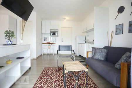 Sala de kitnet/studio para alugar com 1 quarto, 40m² em Bela Vista, São Paulo