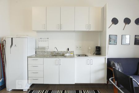 Studio à venda com 40m², 1 quarto e 1 vagaCozinha