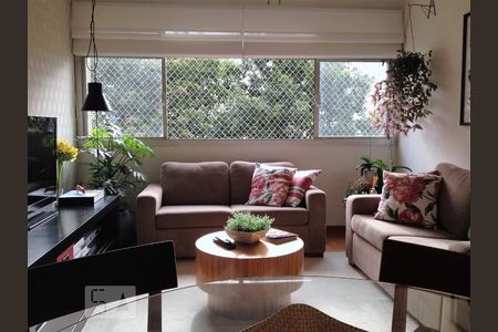 Sala de Estar de apartamento para alugar com 2 quartos, 67m² em Vila Clementino, São Paulo