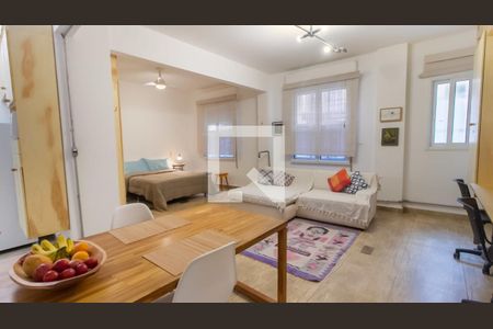 Sala de apartamento para alugar com 1 quarto, 54m² em Barra Funda, São Paulo