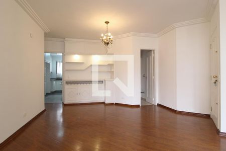 Sala de apartamento para alugar com 3 quartos, 125m² em Indianópolis, São Paulo