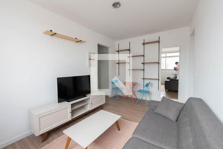 Sala de apartamento à venda com 1 quarto, 48m² em Bela Vista, São Paulo