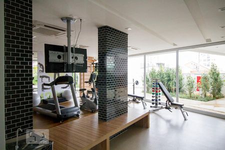 Studio para alugar com 45m², 1 quarto e 1 vaga Studio para alugar com 45m², 1 quarto e 1 vagaAcademia