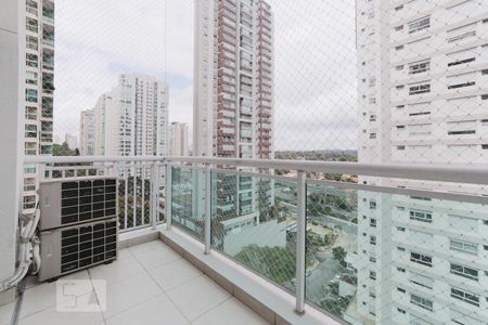 Varanda de apartamento para alugar com 1 quarto, 77m² em Campo Belo, São Paulo