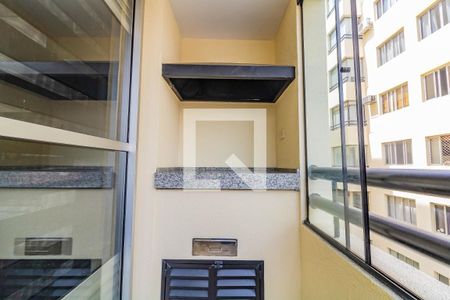 Apartamento para alugar com 34m², 1 quarto e 1 vaga Apartamento para alugar com 34m², 1 quarto e 1 vagaVaranda