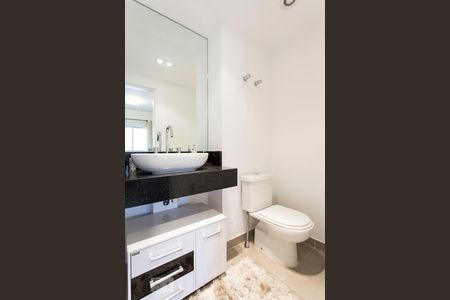 Lavabo de apartamento para alugar com 1 quarto, 55m² em Bela Vista, São Paulo