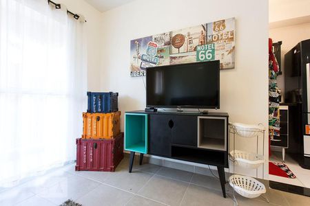 Sala de apartamento para alugar com 1 quarto, 55m² em Bela Vista, São Paulo