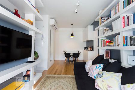 Sala de apartamento para alugar com 1 quarto, 47m² em Centro, São Paulo