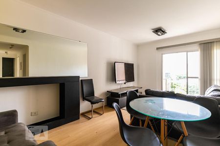 Sala de apartamento à venda com 1 quarto, 55m² em Vila Olímpia, São Paulo