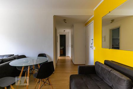 Sala de apartamento à venda com 1 quarto, 55m² em Vila Olímpia, São Paulo