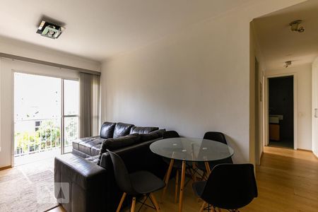 Sala de apartamento à venda com 1 quarto, 55m² em Vila Olímpia, São Paulo