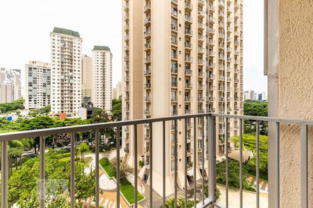 Varanda de apartamento à venda com 1 quarto, 55m² em Vila Olímpia, São Paulo