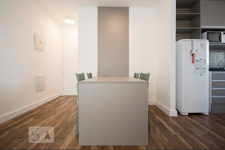 Sala/Sala de Jantar de apartamento para alugar com 1 quarto, 41m² em Cidade Monções, São Paulo