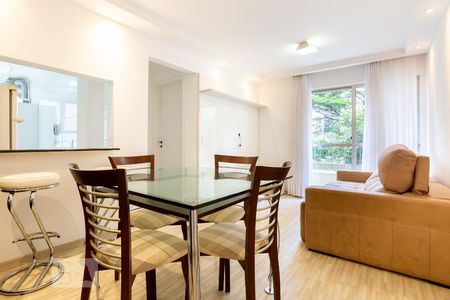Sala de apartamento à venda com 1 quarto, 45m² em Itaim Bibi, São Paulo