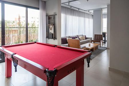 Studio à venda com 32m², 1 quarto e 1 vagaSalão de jogos