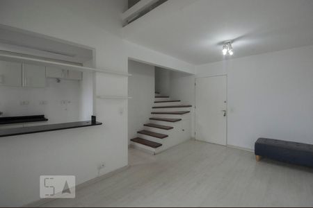 Sala/Acesso de apartamento para alugar com 1 quarto, 55m² em Brooklin Paulista, São Paulo