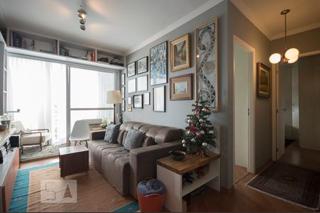 Sala de apartamento para alugar com 2 quartos, 64m² em Vila Alexandria, São Paulo