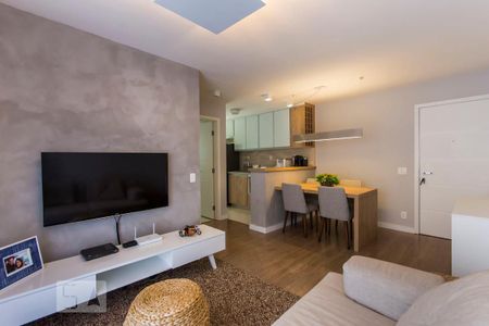 Sala de apartamento para alugar com 1 quarto, 50m² em Itaim Bibi, São Paulo