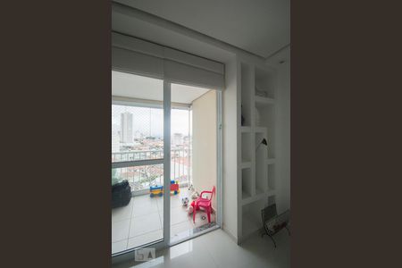 Detalhe Sala de apartamento à venda com 2 quartos, 67m² em Vila Firmiano Pinto, São Paulo